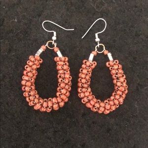Beaded earrings NWOT